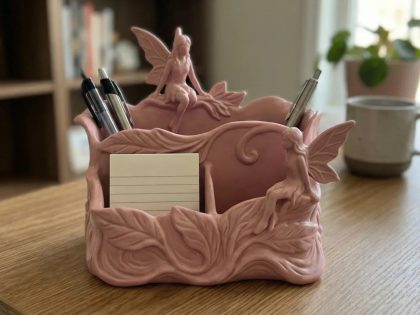 Peri Figürlü Masaüstü Organizer