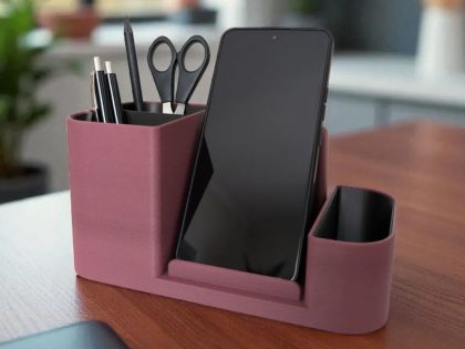 Telefon Tutuculu Ofis Organizeri