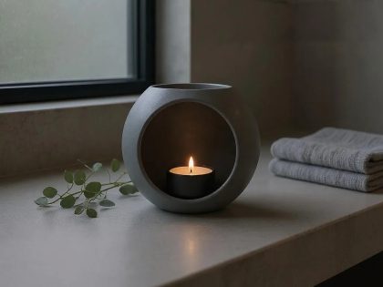 Modern Küre LED Mumluk