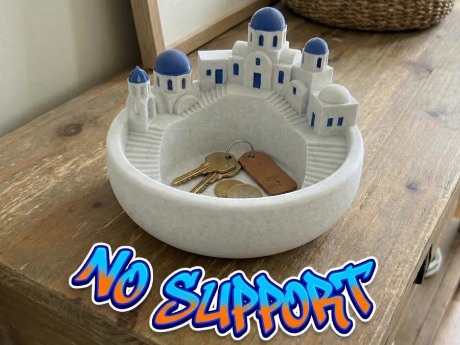 Santorini Köyü Kasesi